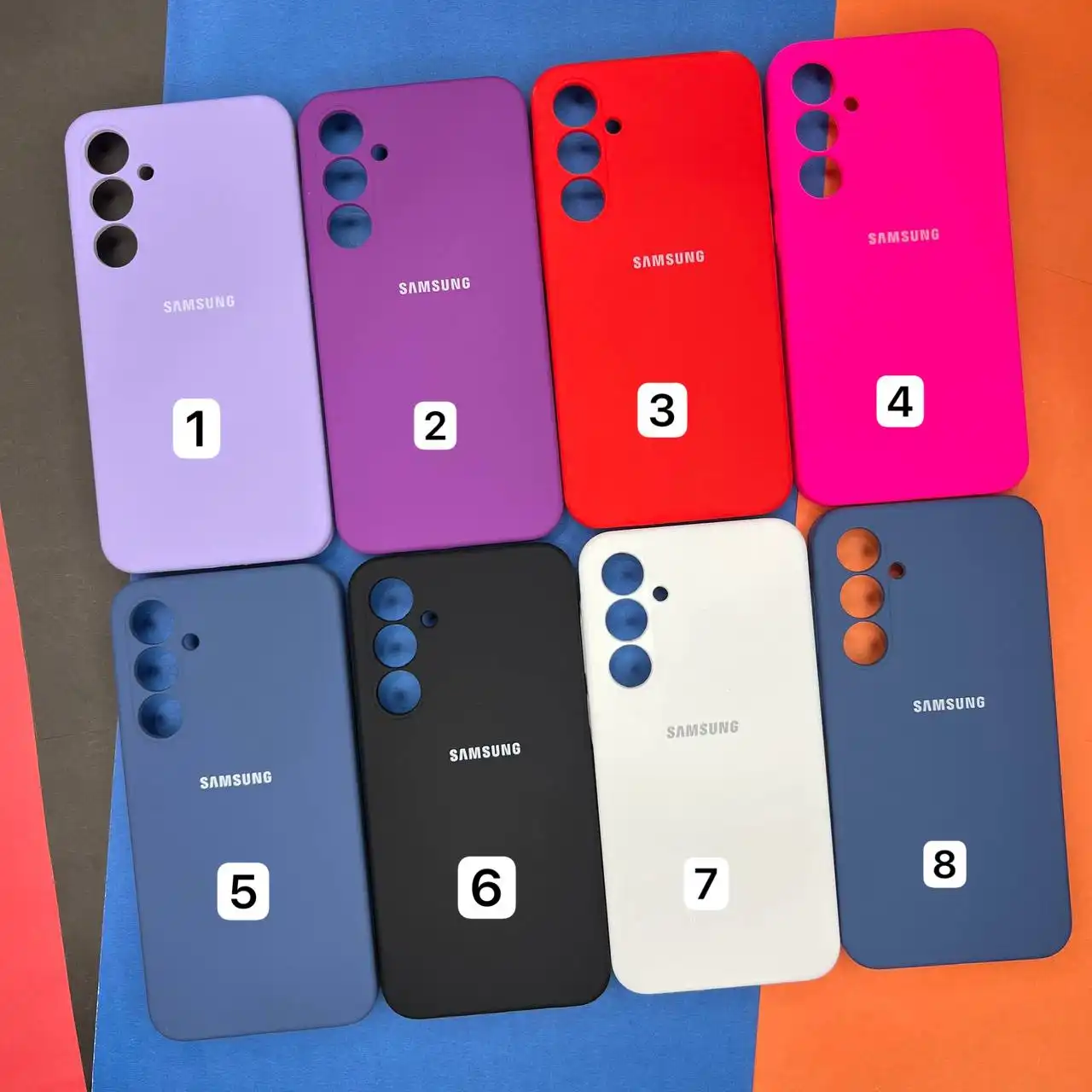 کاور سیلیکونی اورجینال (پاک کنی - تست فندک) مناسب برای گوشی موبایل سامسونگ Galaxy A22 4G