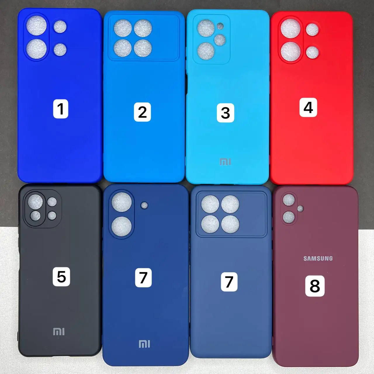 کاور سیلیکونی های کپی مناسب برای گوشی موبایل شیائومی Note 13 4G