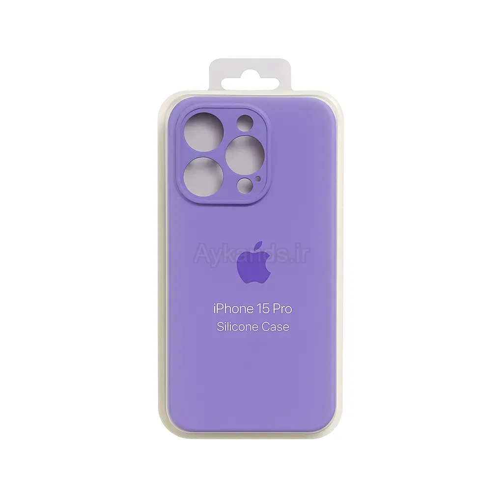 کاور مدل سیلیکونی مناسب برای گوشی موبایل اپل iPhone 15 Pro Max