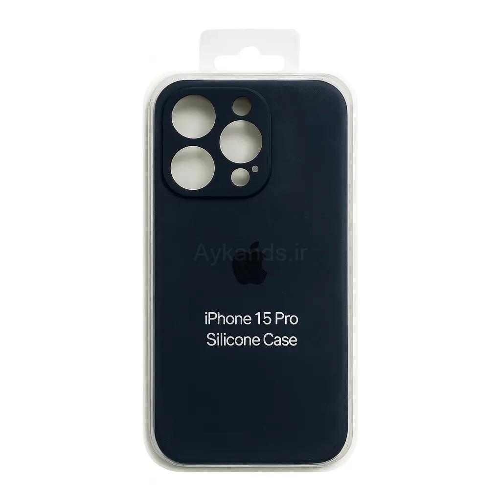 کاور مدل سیلیکونی مناسب برای گوشی موبایل اپل iPhone 15 Pro