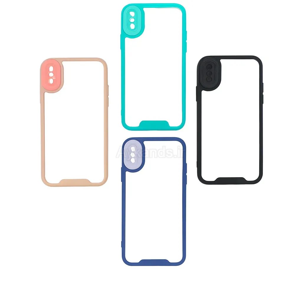 کاور شیشه ای دور رنگی مناسب برای گوشی موبایل iPhone XS Max