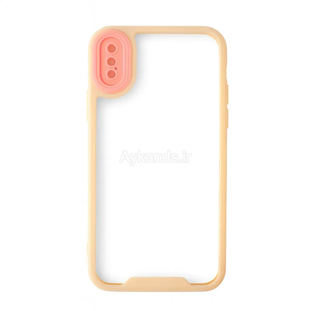 کاور شیشه ای دور رنگی مناسب برای گوشی موبایل iPhone Xs