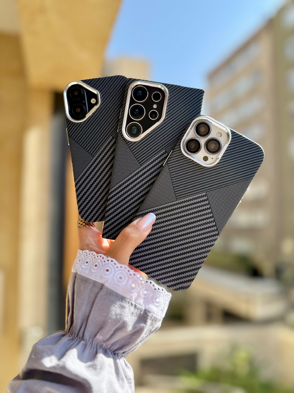 کاور Carbon PC Magnetic  مناسب برای گوشی موبایل سامسونگ Galaxy S25 Ultra