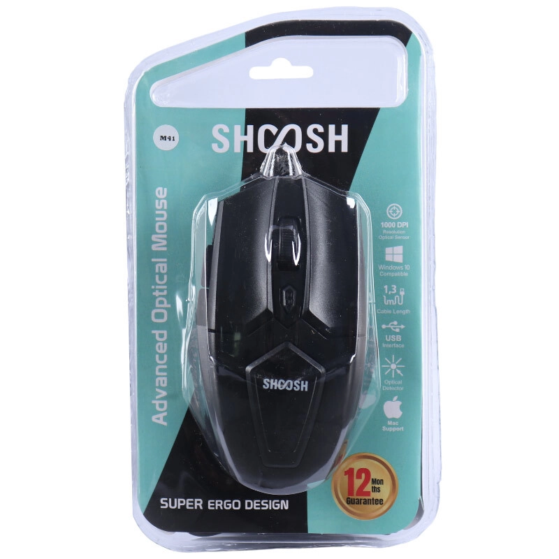 ماوس سیم دار شوش مدل SHOOSH M41